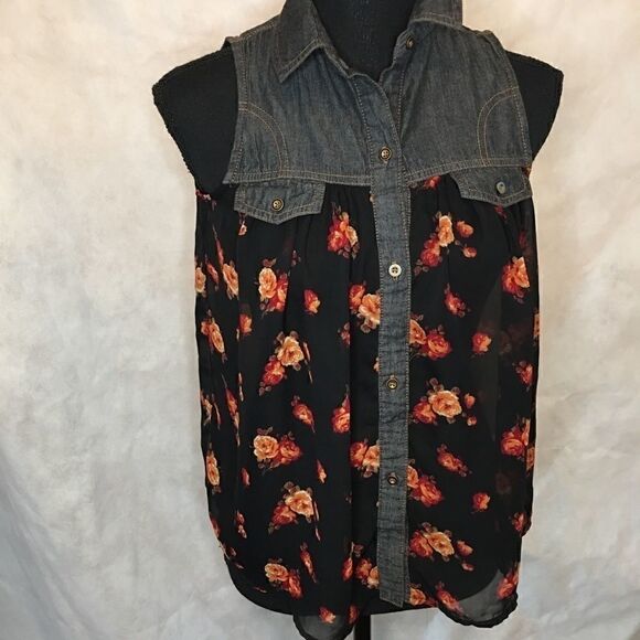 - Dream out loud Selma Gomez top Jean top small cute lace - Picture 1 of 12